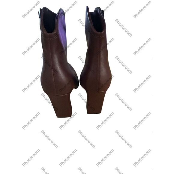 Franco Sarto Women's Waxton Ankle Booties, brown, size 9.5, NWOT - Picture 6 of 7